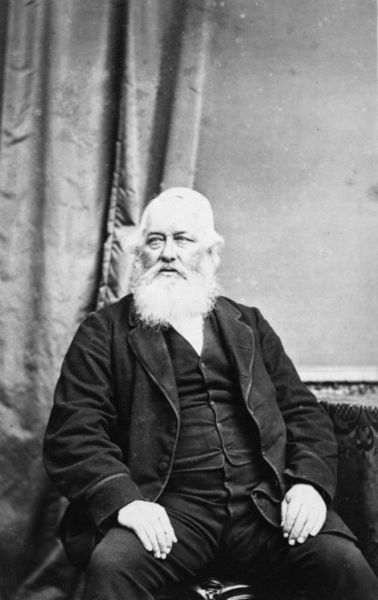John Cracroft Wilson, c.1878. Source: Rolleston album 2. Ref: PA1-q-197-22-4, Alexander Turnbull Library, Wellington, New Zealand.