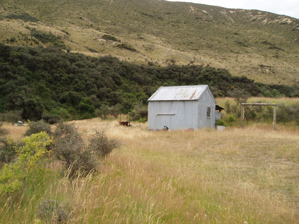 The 20th century hut at Scotty's camp. Image: K. Watson.